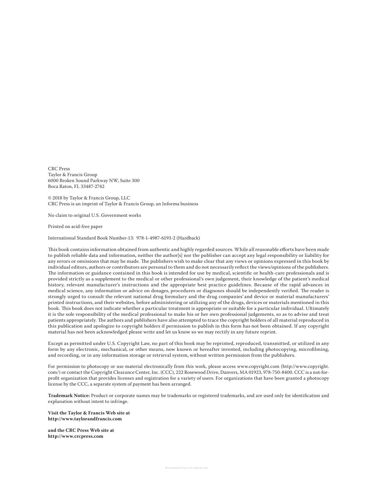 Animal Handling and Physical Restraint