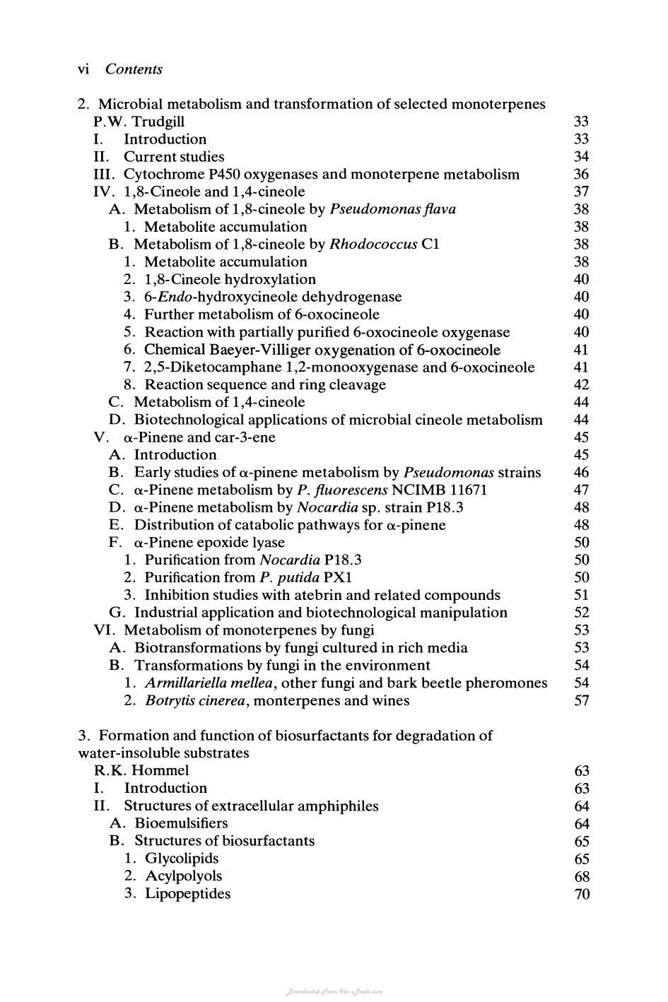 Biochemistry of Microbial Degradation