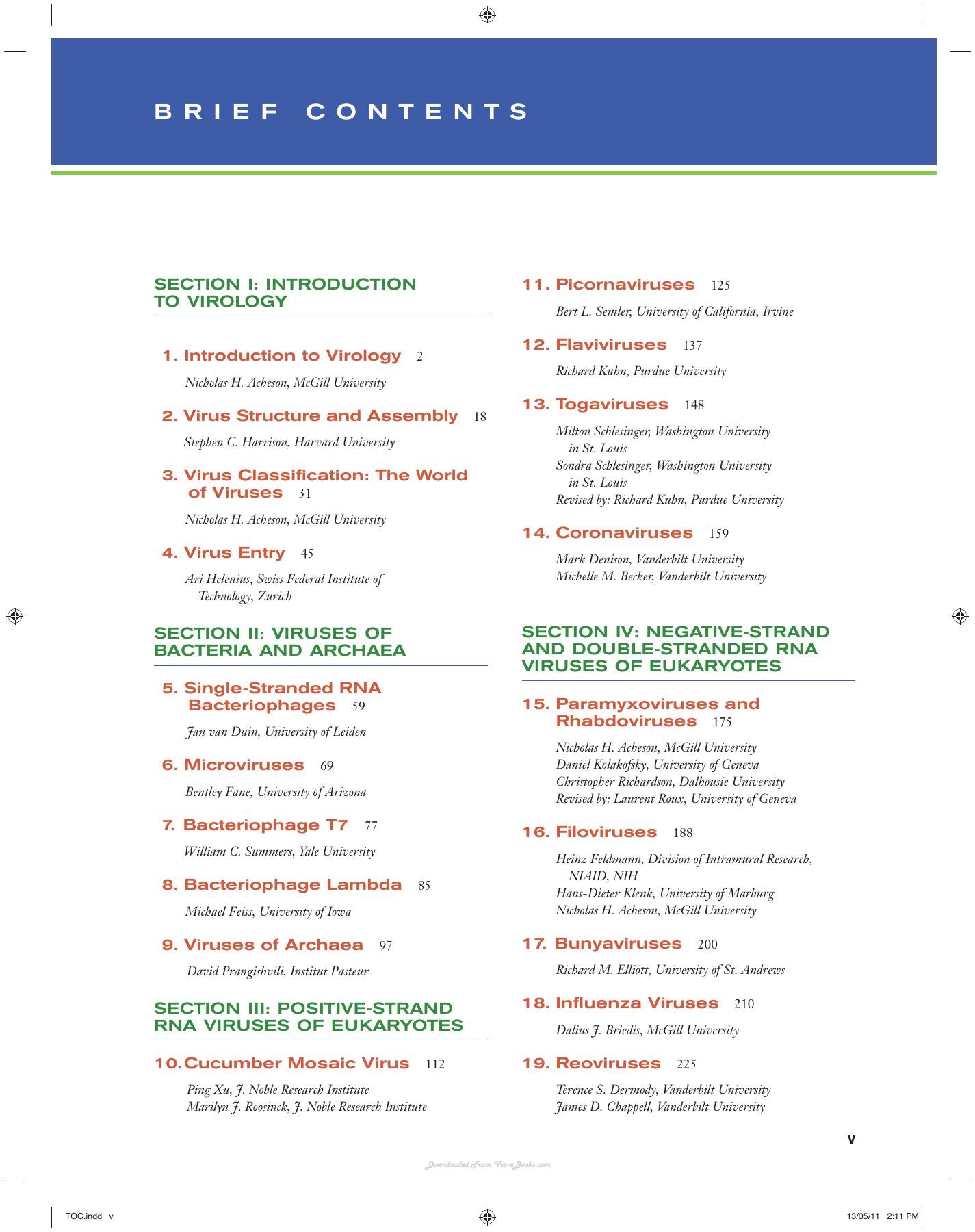 Fundamentals Of Molecular Virology 2Nd Edition