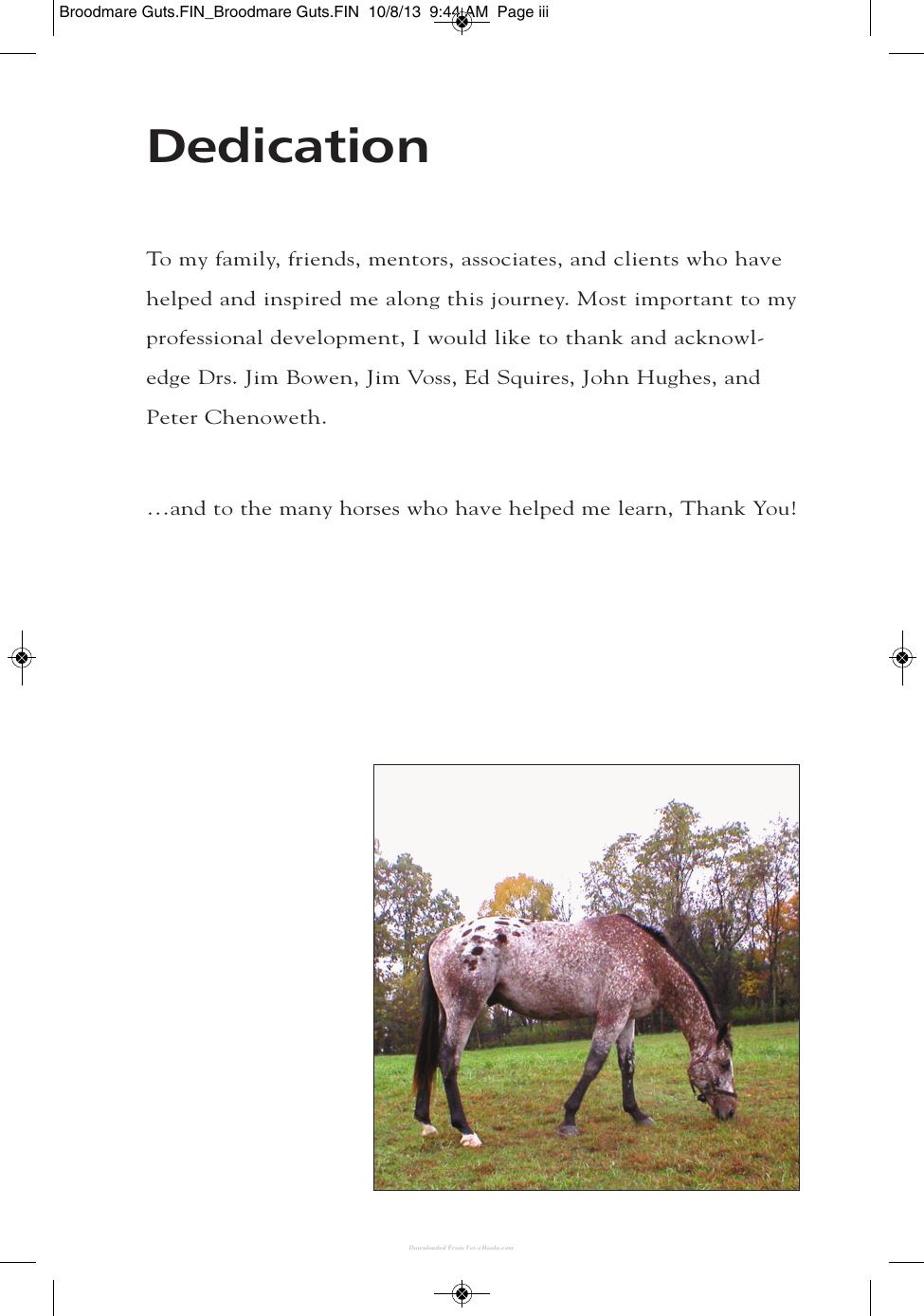 Broodmare Reproduction For The Equine Practitioner