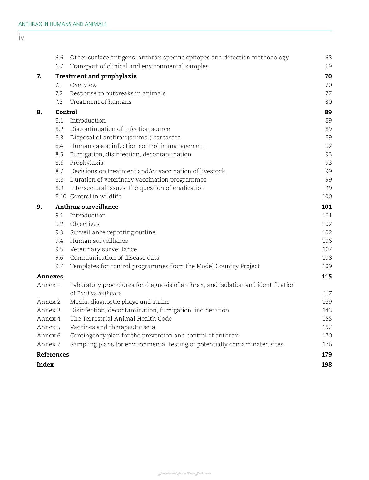 Anthrax In Humans And Animals 4Th Edition
