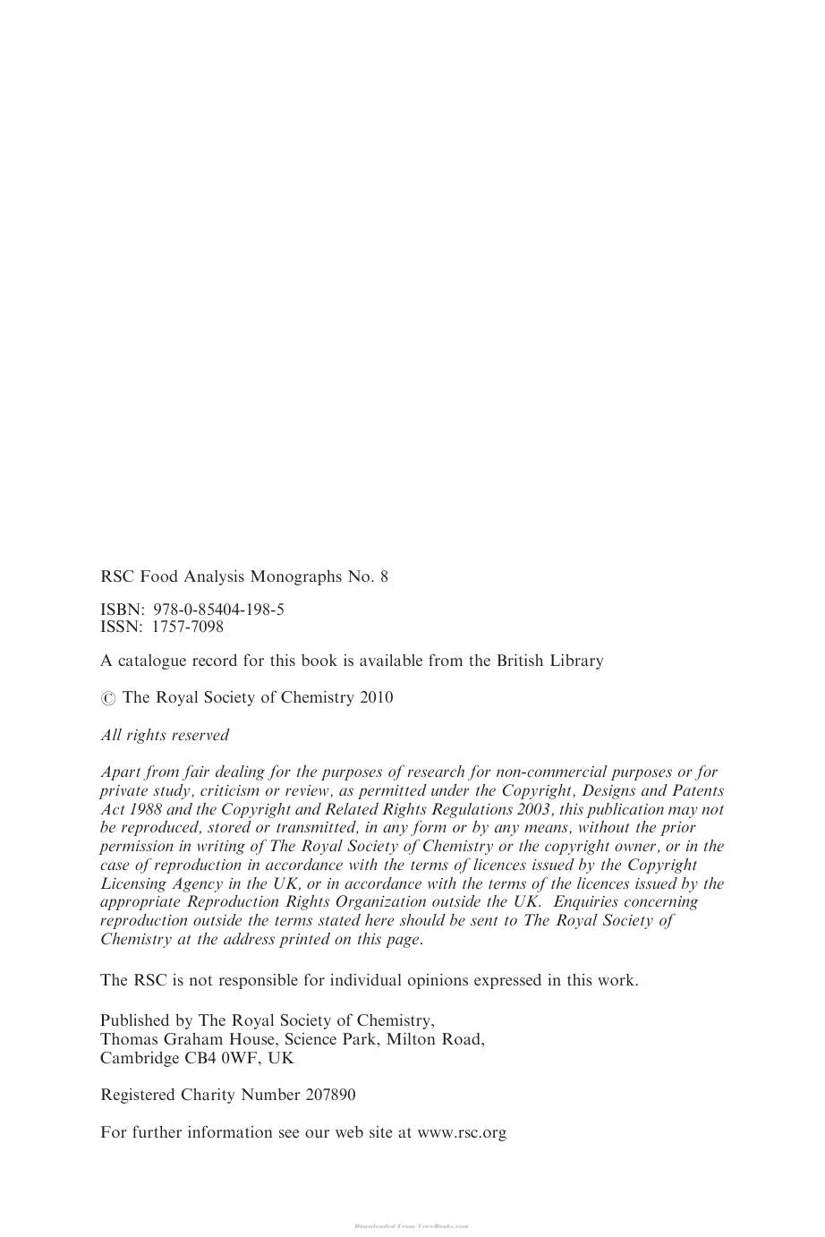 Analyses For Hormonal Substances In Food Producing Animals