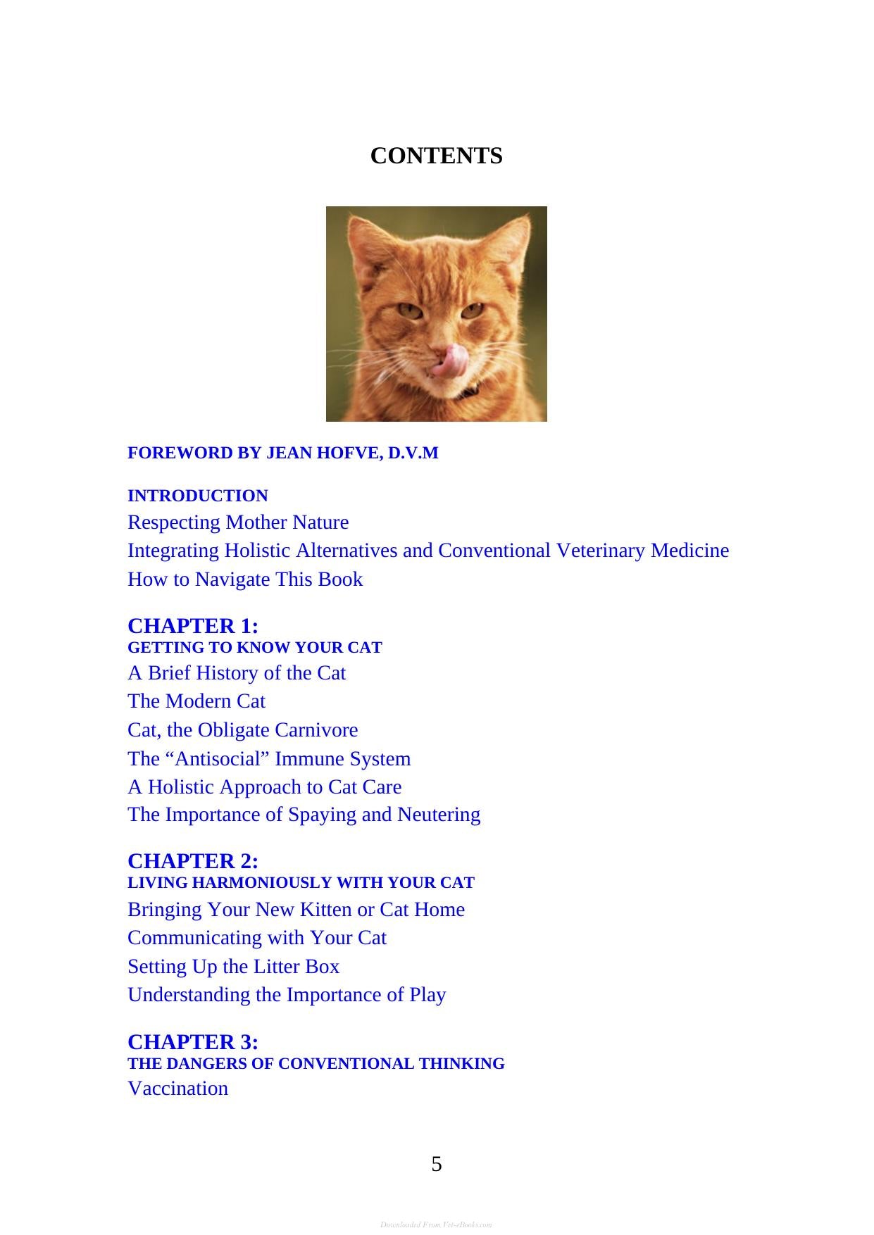 The Complete Guide To Holistic Cat Care An Illustrated Handbook