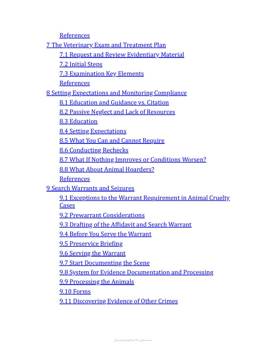 Preview page of Animal Cruelty Investigations a Collaborative Approach from Victim to Verdict