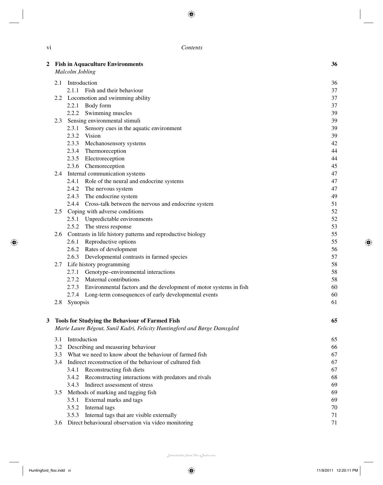 Aquaculture And Behavior