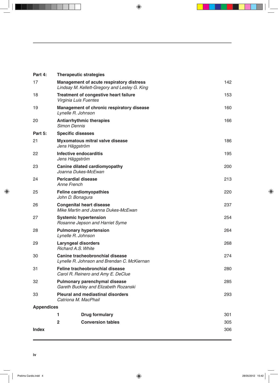 Preview page of Bsava Manual of Canine and Feline Cardiorespiratory Medicine 2nd Edition
