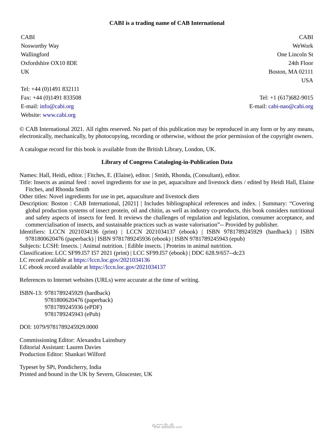 Insects As Animal Feed Novel Ingredients For Use In Pet Aquaculture And Livestock Diets