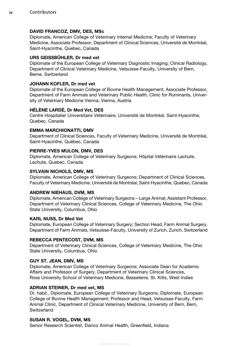 Bovine Orthopedics An Issue Of Veterinary Clinics Of North America Food Animal Practice
