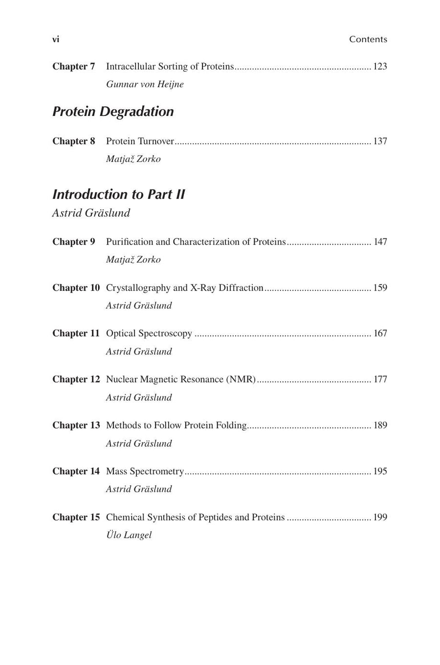 Preview page of Introduction to Peptides and Proteins
