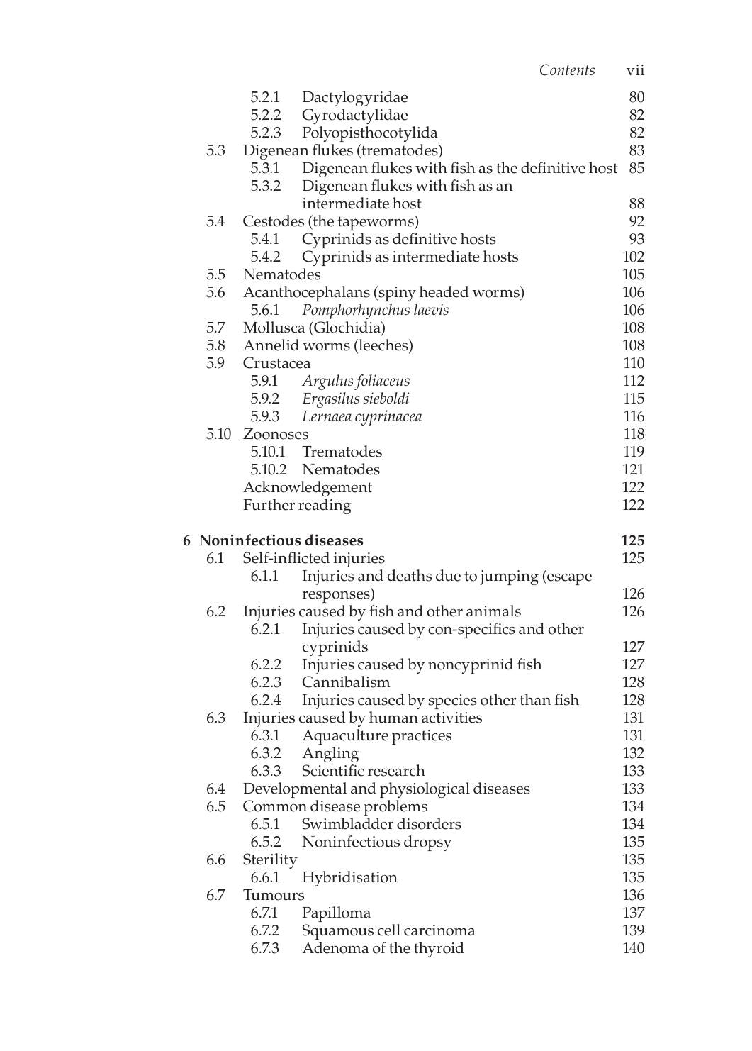 Diseases Of Carp And Other Cyprinid Fishes