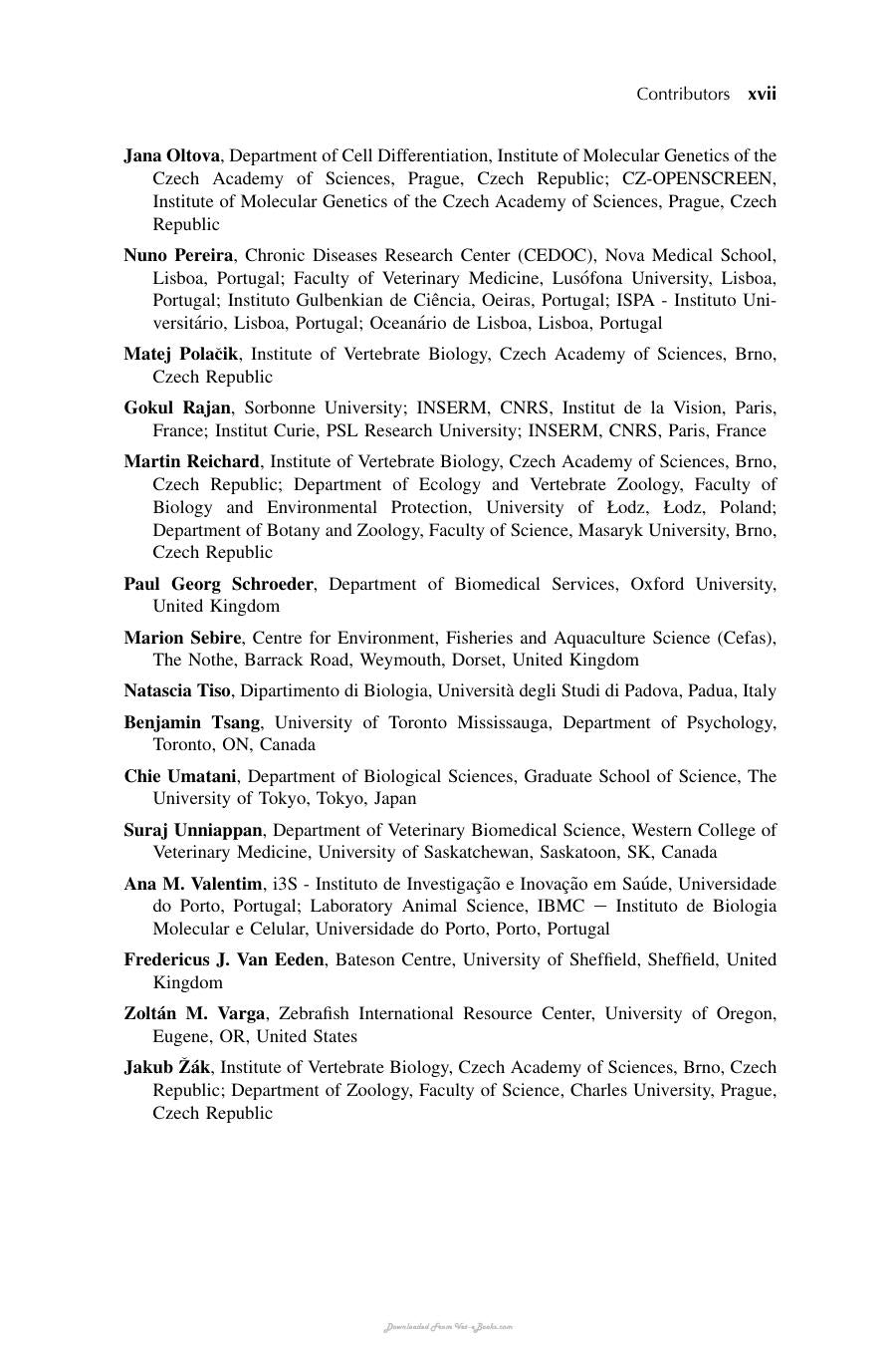 Laboratory Fish In Biomedical Research Biology Husbandry And Research Applications For Zebrafish