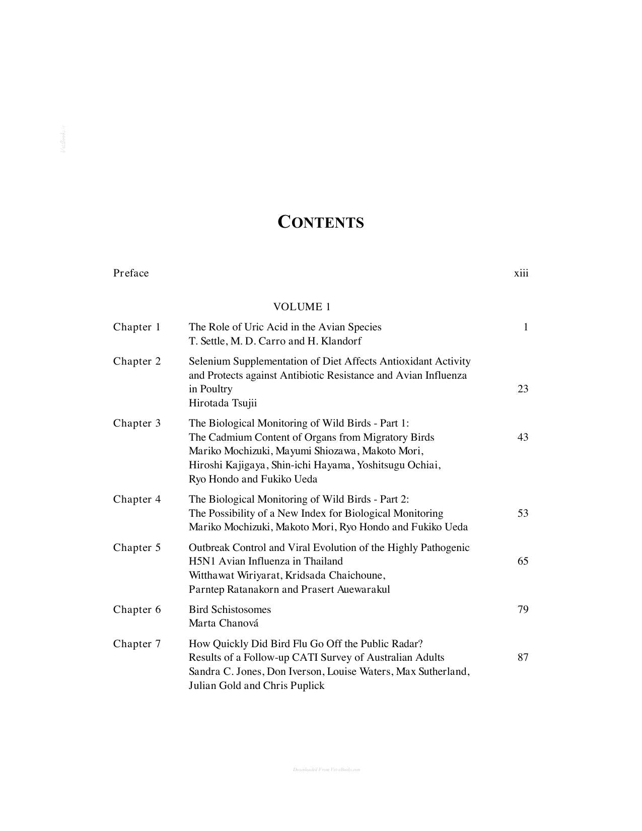 Encyclopedia Of Avian Science 4 Volume Set