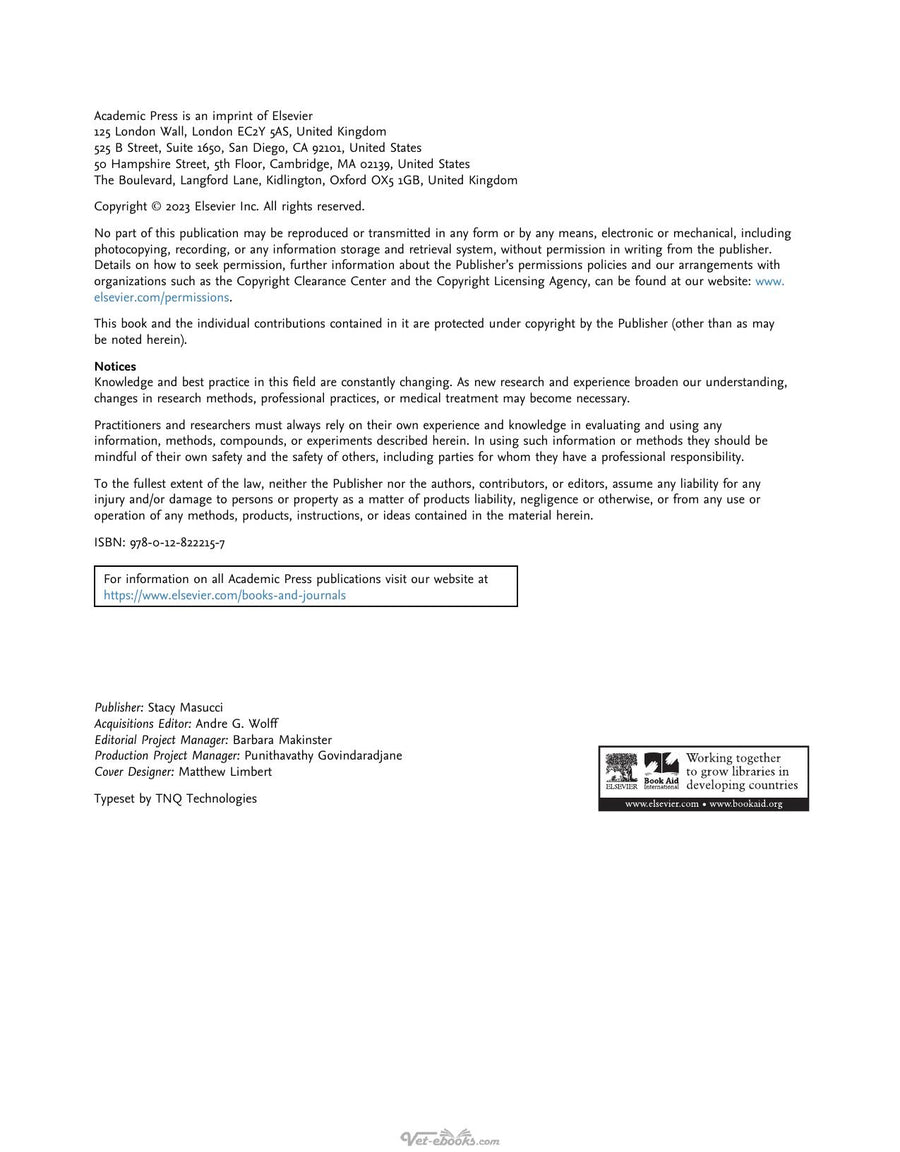 Preview page of Anesthesia and Analgesia in Laboratory Animals 3rd Edition