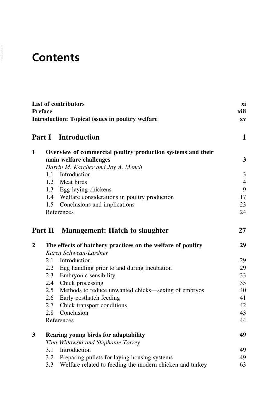 Preview page of Advances in Poultry Welfare