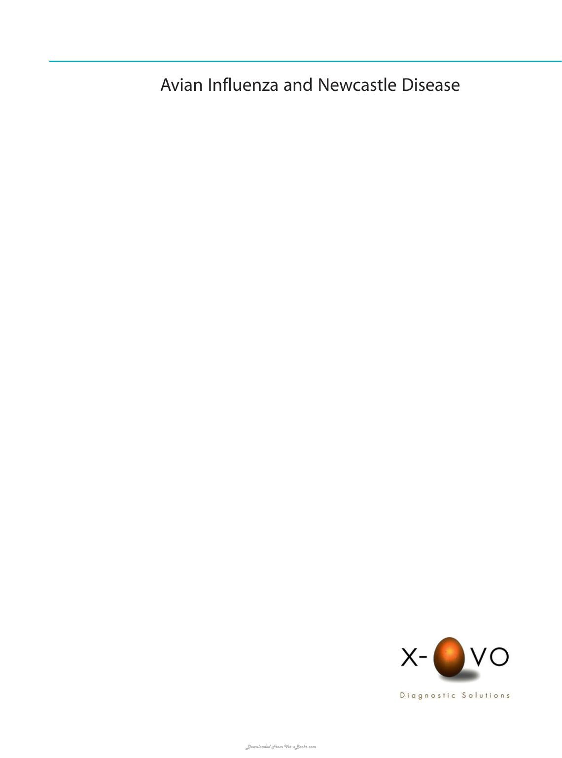 Avian Influenza And Newcastle Disease A Field And Laboratory Manual