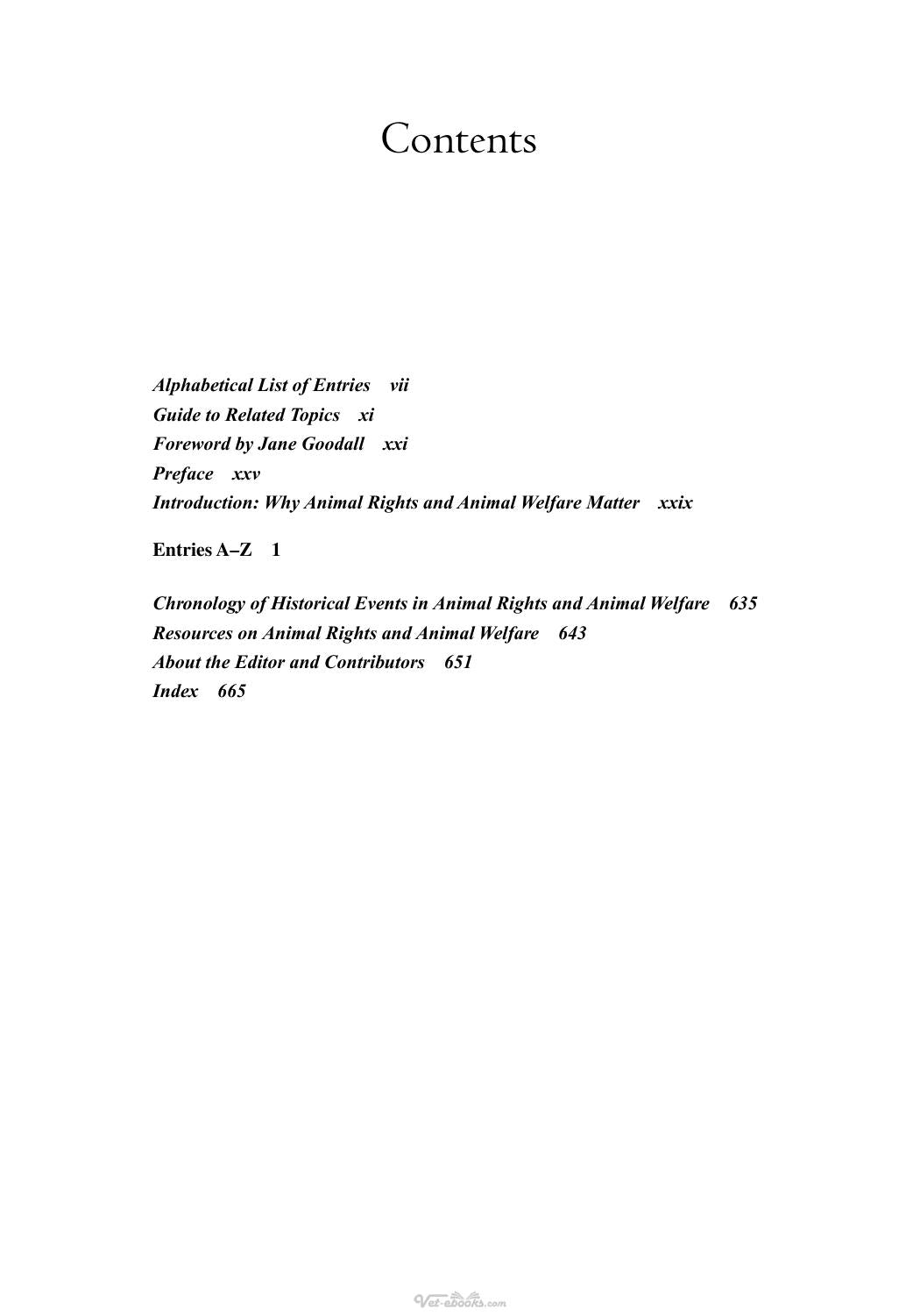 Encyclopedia Of Animal Rights And Animal Welfare 2Nd Edition