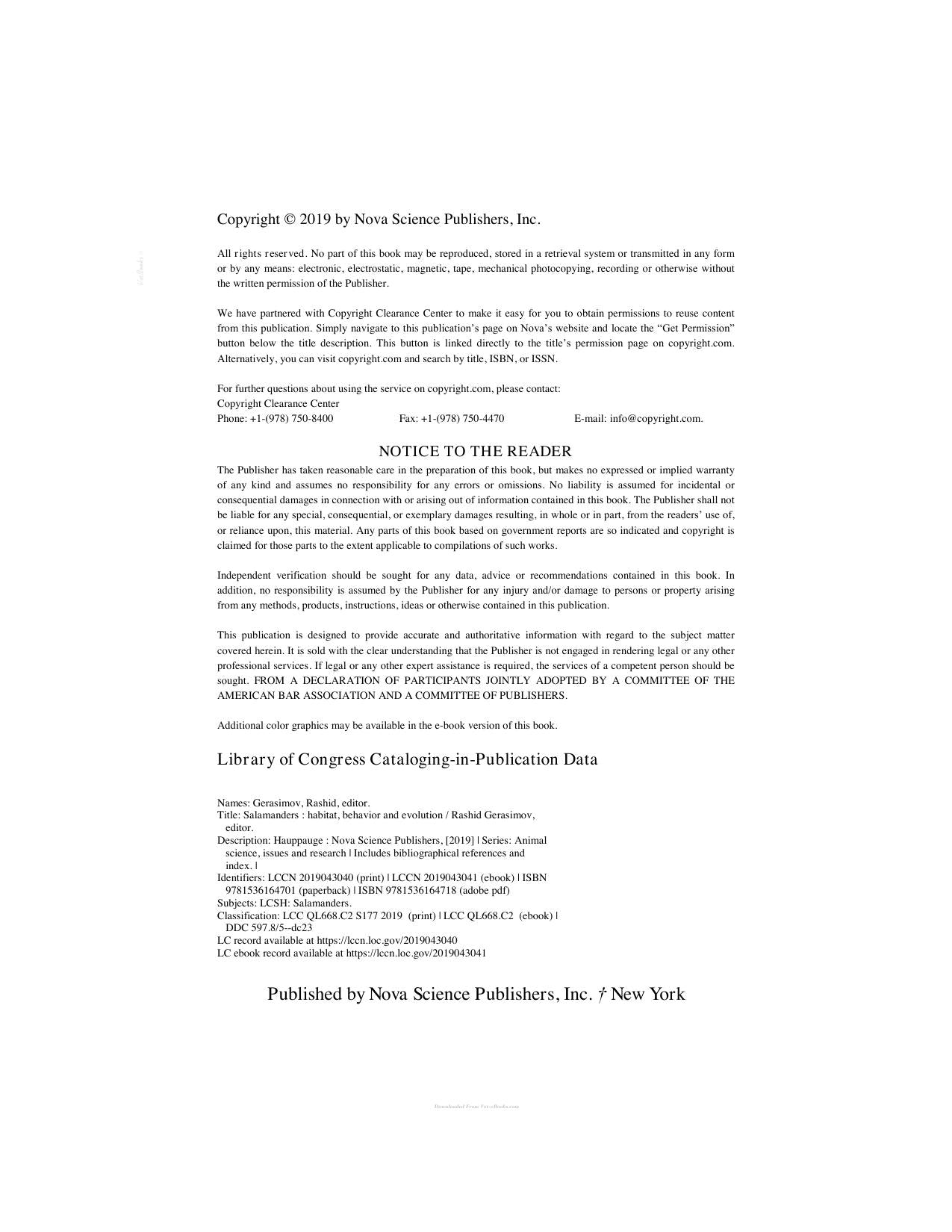 Salamanders Habitat Behavior And Evolution