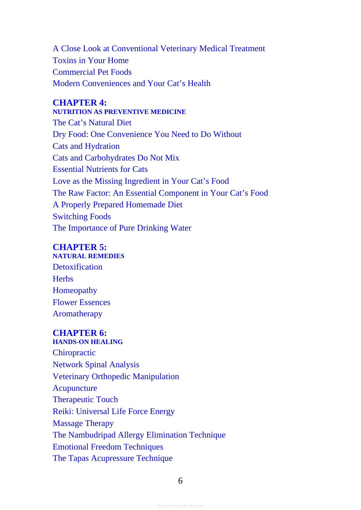 The Complete Guide To Holistic Cat Care An Illustrated Handbook