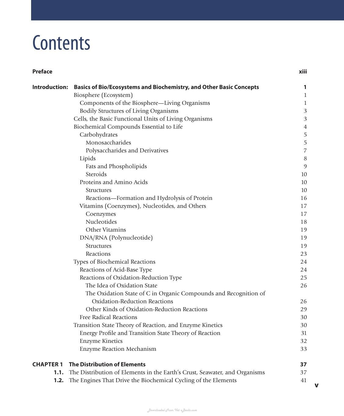 Bioinorganic Chemistry A Survey