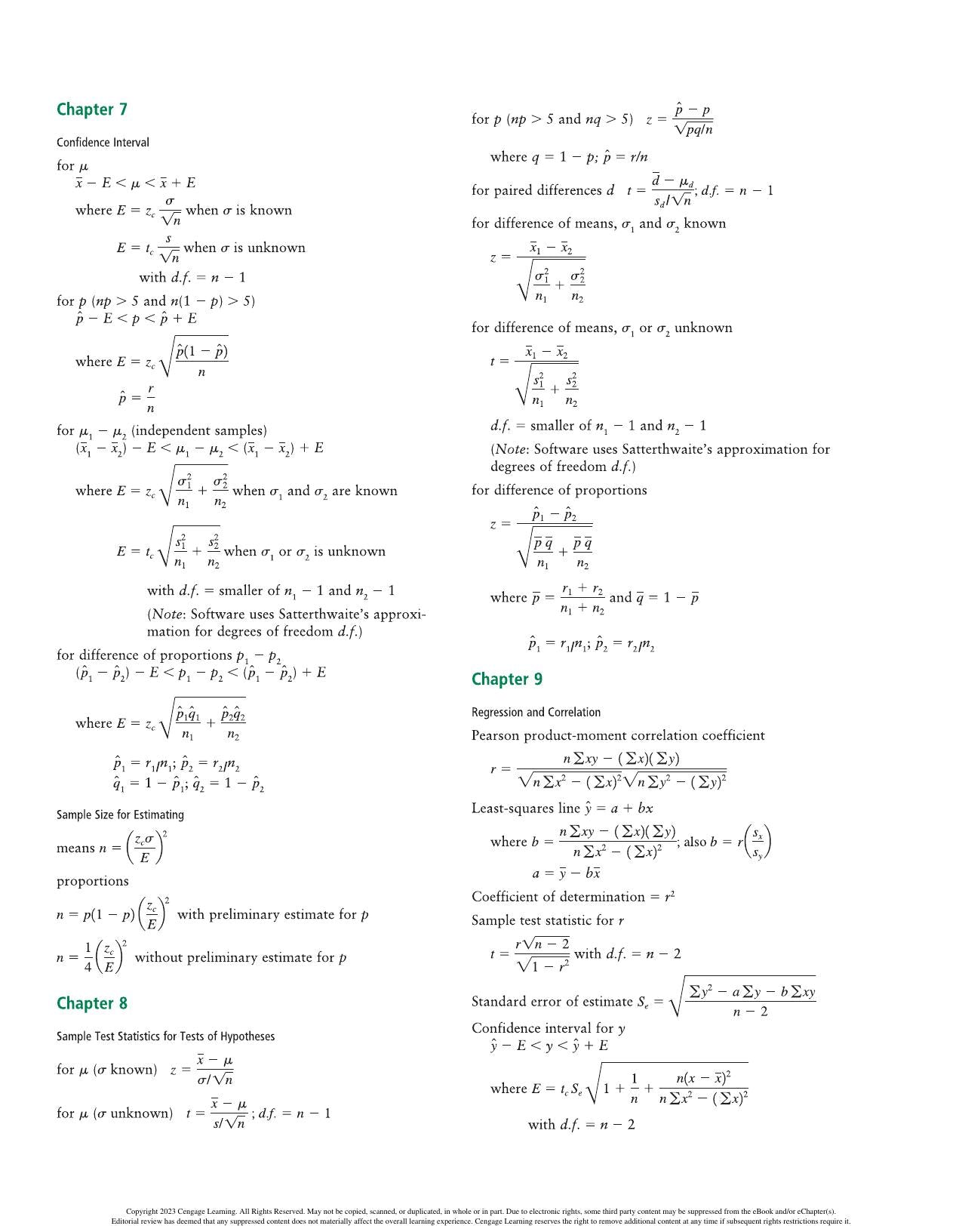 Understandable Statistics Concepts And Methods 13Th Edition