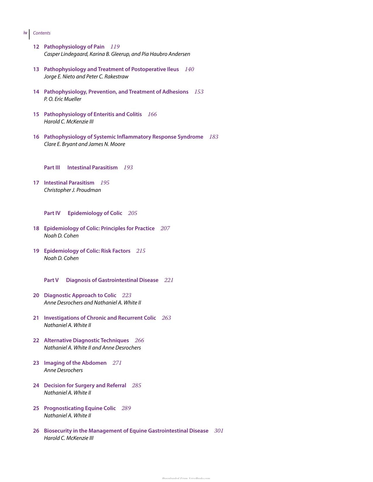 The Equine Acute Abdomen 3Rd Edition