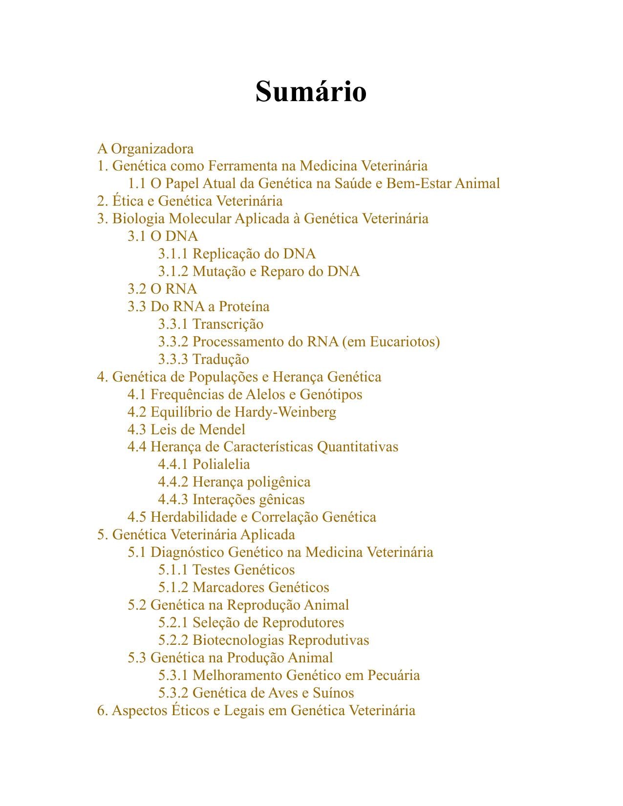 Gentica Veterinria