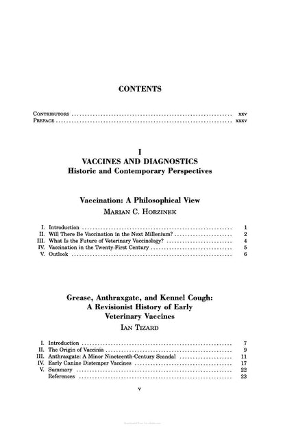 Veterinary Vaccines and Diagnostics