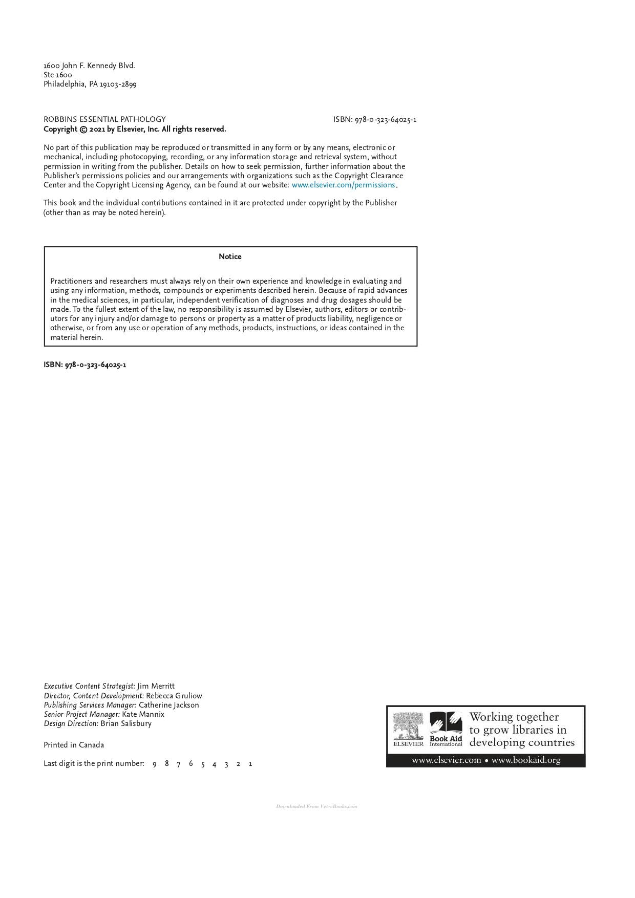 Robbins Essential Pathology