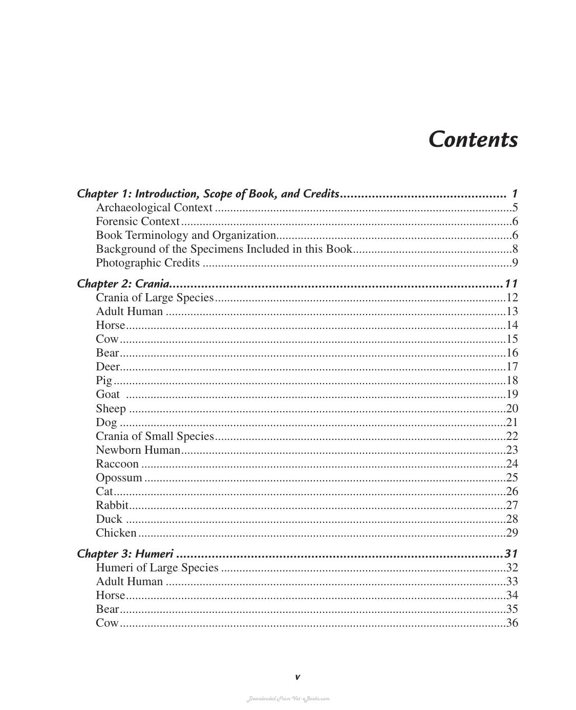 Comparative Osteology A Laboratory And Field Guide Of Common North American Animals