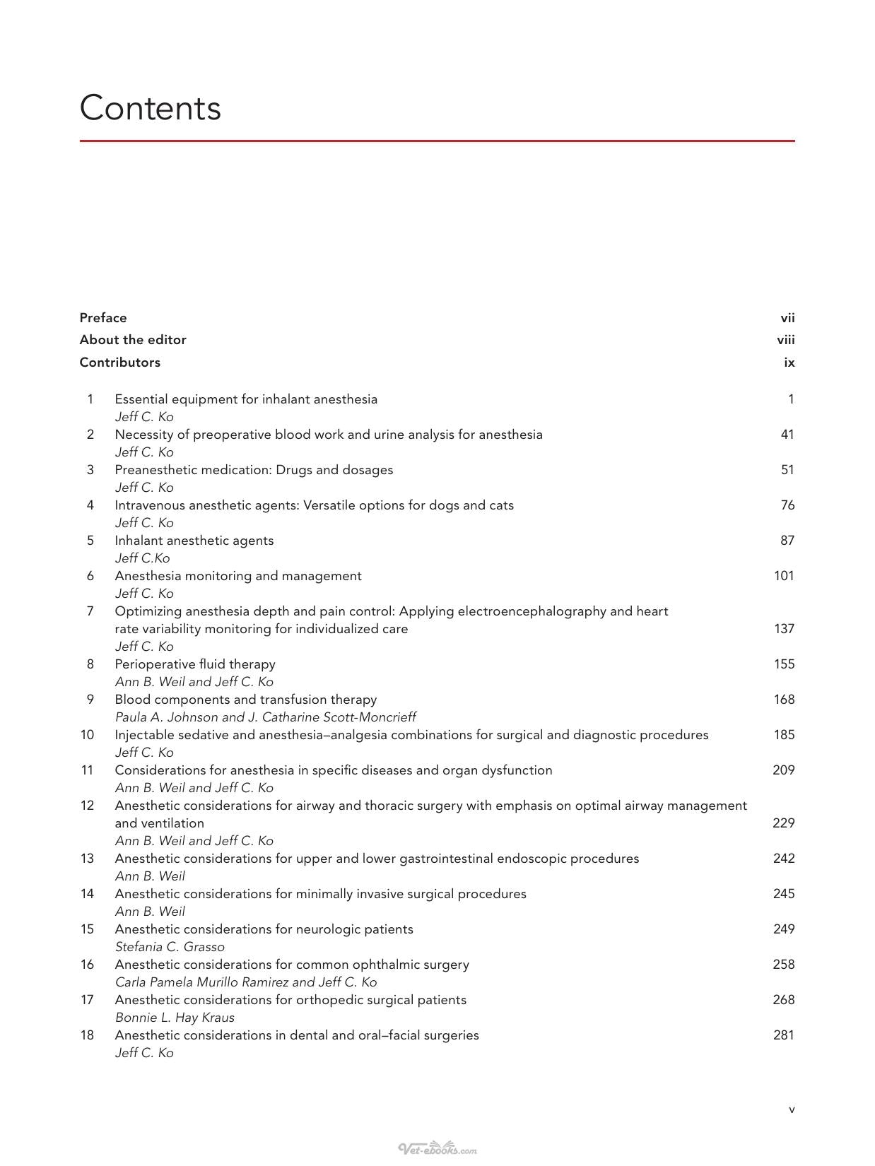 Small Animal Anesthesia And Pain Management A Color Handbook