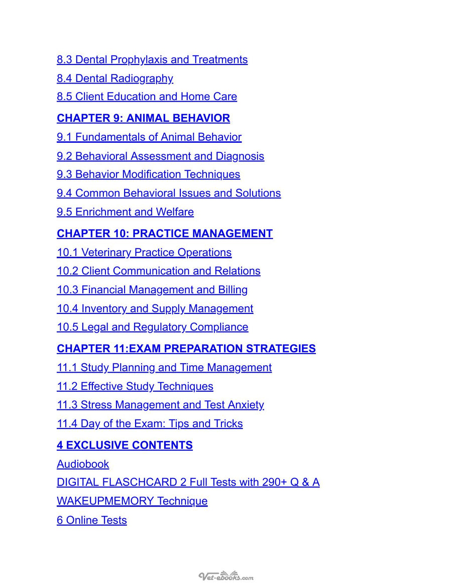 Preview page of VTNE-Mastery-Study-Guide-2025-2026