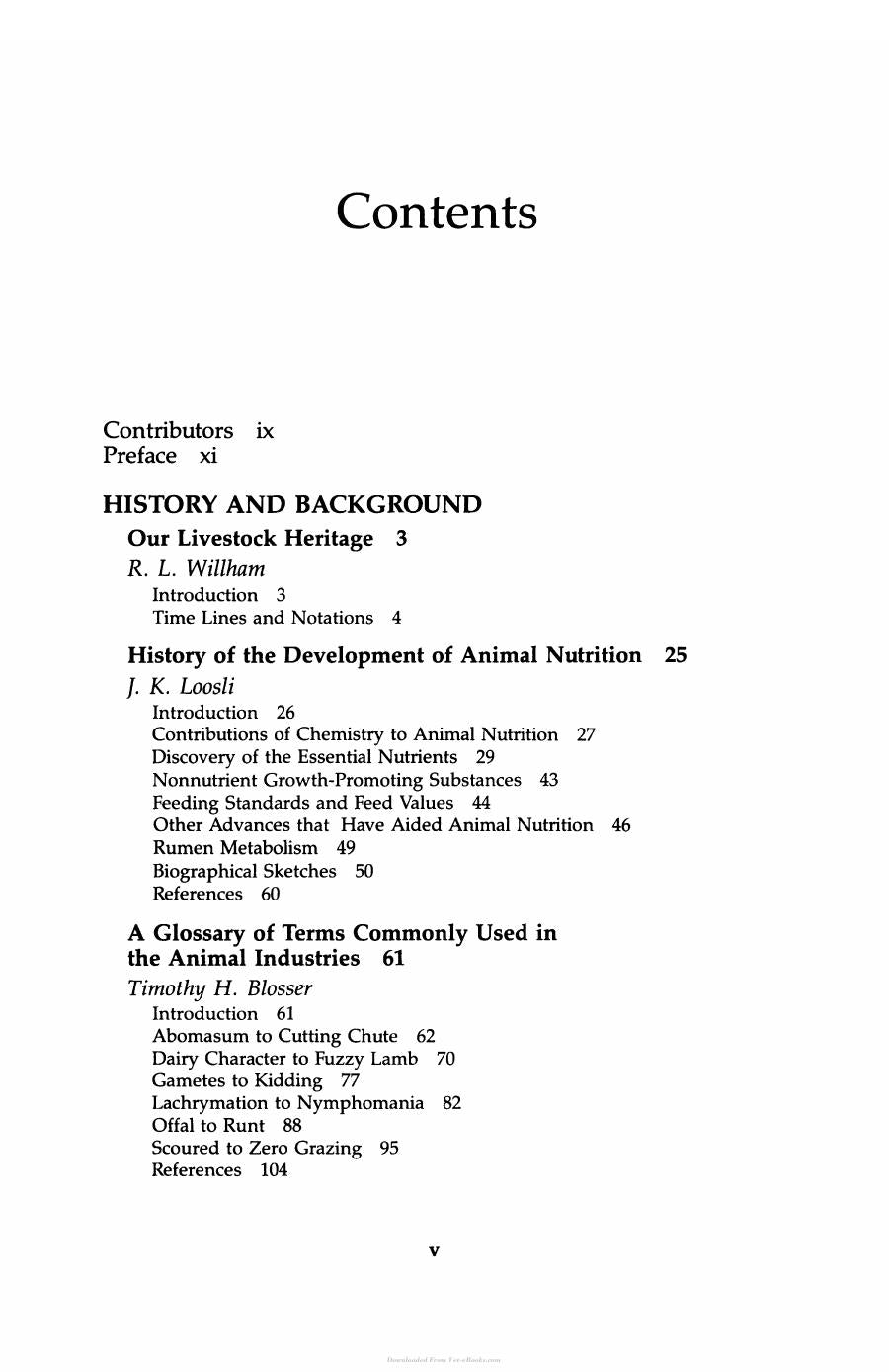 Handbook Of Animal Science