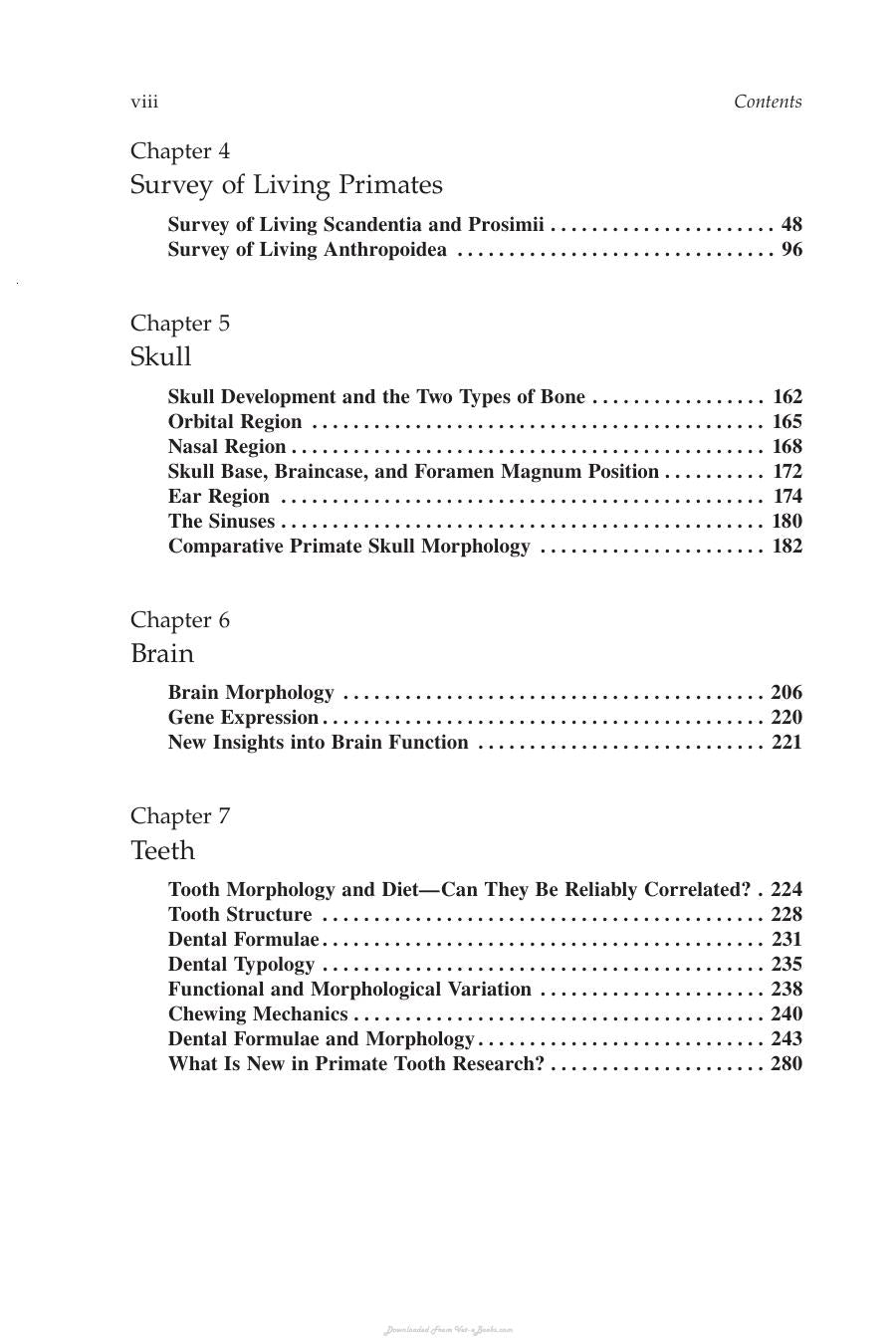 Primate Anatomy An Introduction 3Rd Edition