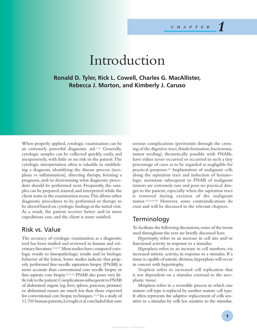 Preview page of Diagnostic Cytology and Hematology of the Horse 2nd Edition