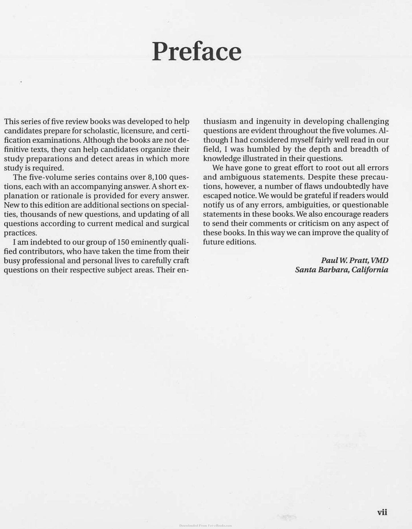 Mosbys Review Questions And Answers For Veterinary Boards Small Animal Medicine And Surgery 2Nd Edition