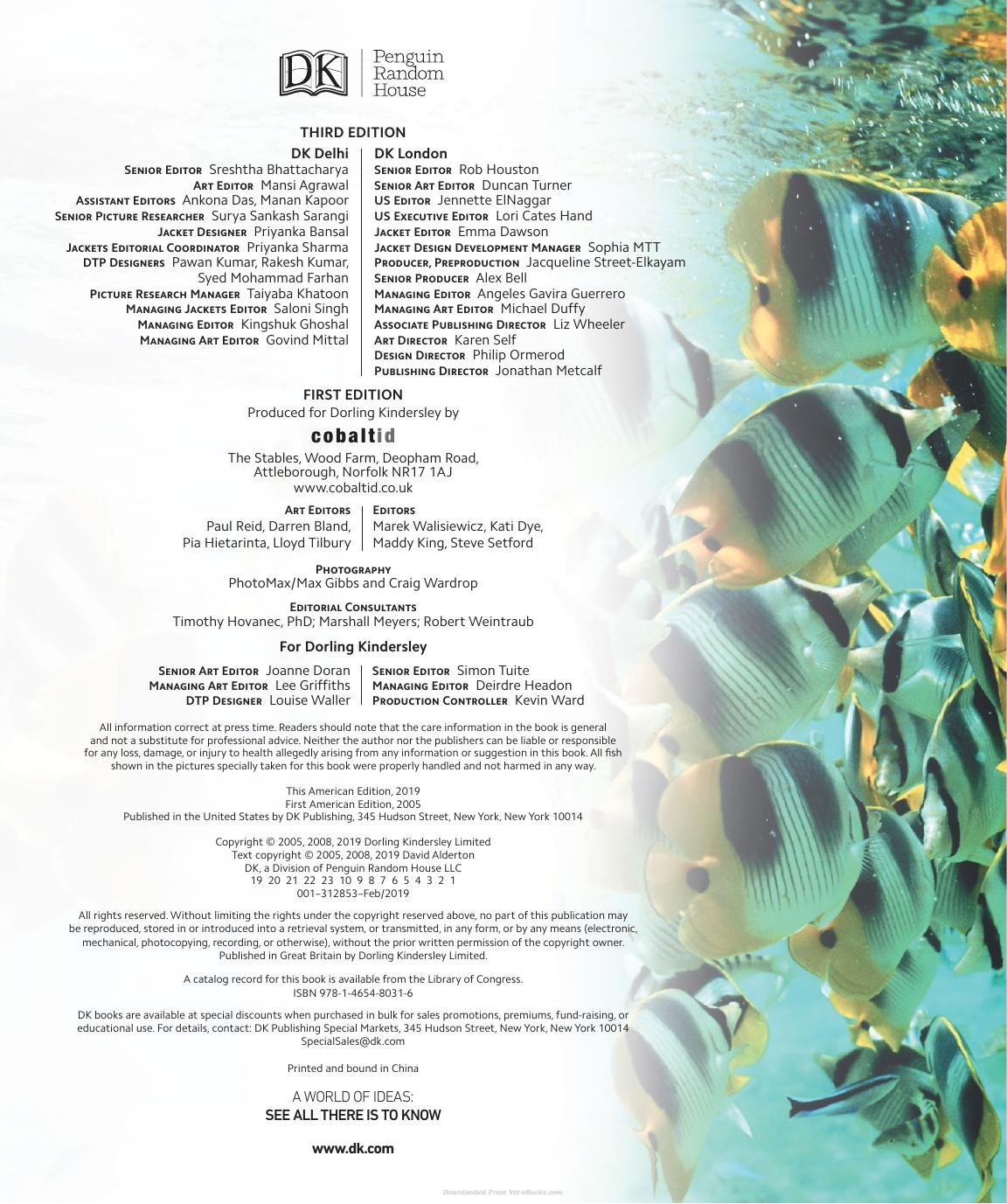Encyclopedia Of Aquarium And Pond Fish