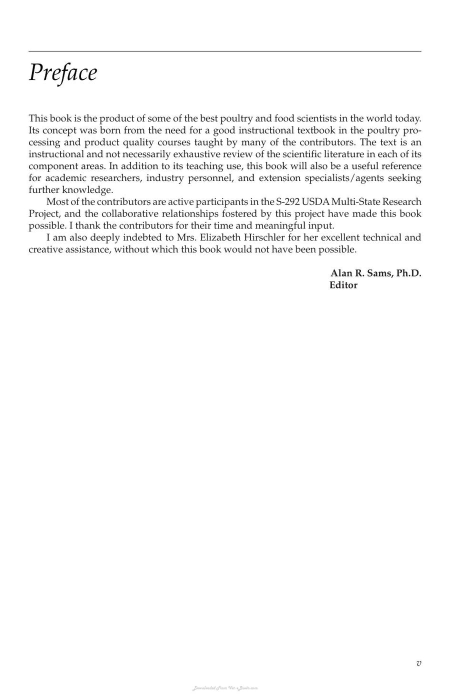 Preview page of Poultry Meat Processing