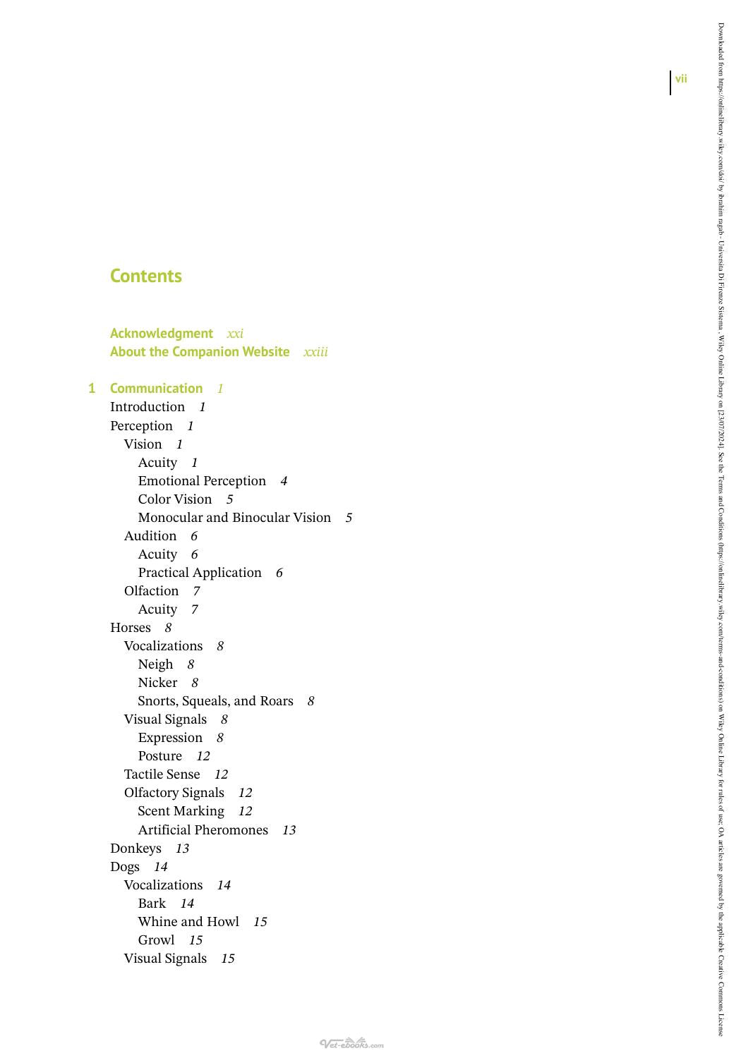 Domestic Animal Behavior For Veterinarians And Animal Scientists 7Th Edition