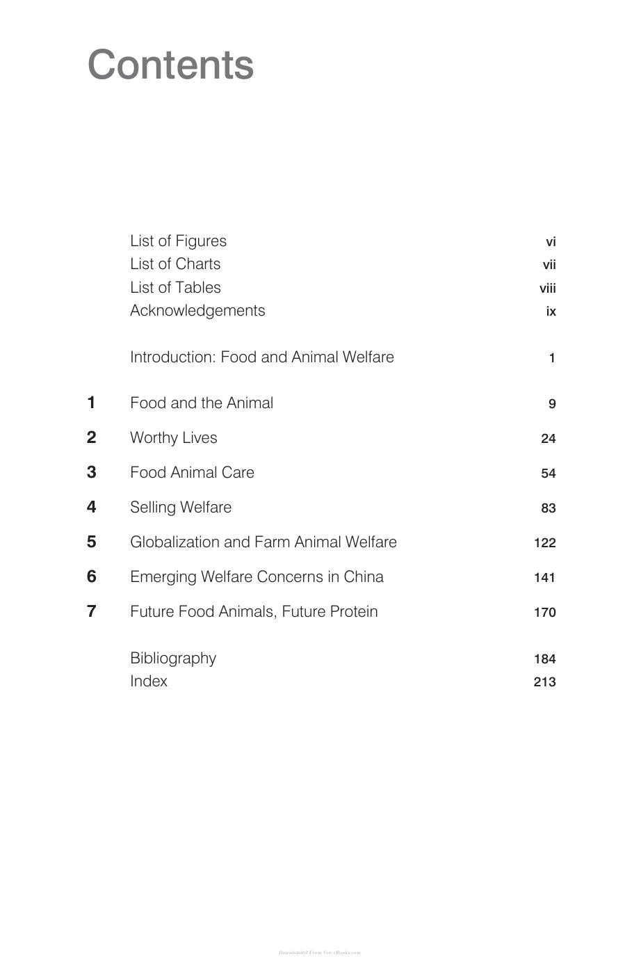 Food And Animal Welfare