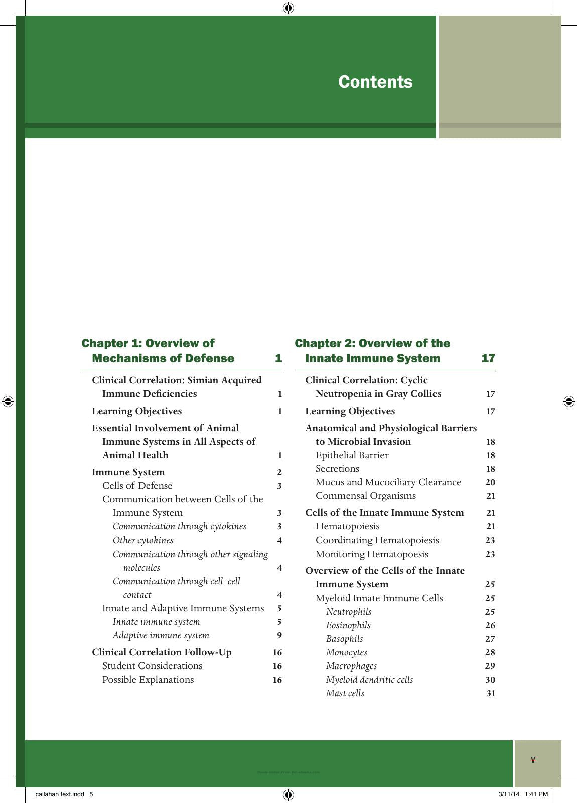 Basic Veterinary Immunology
