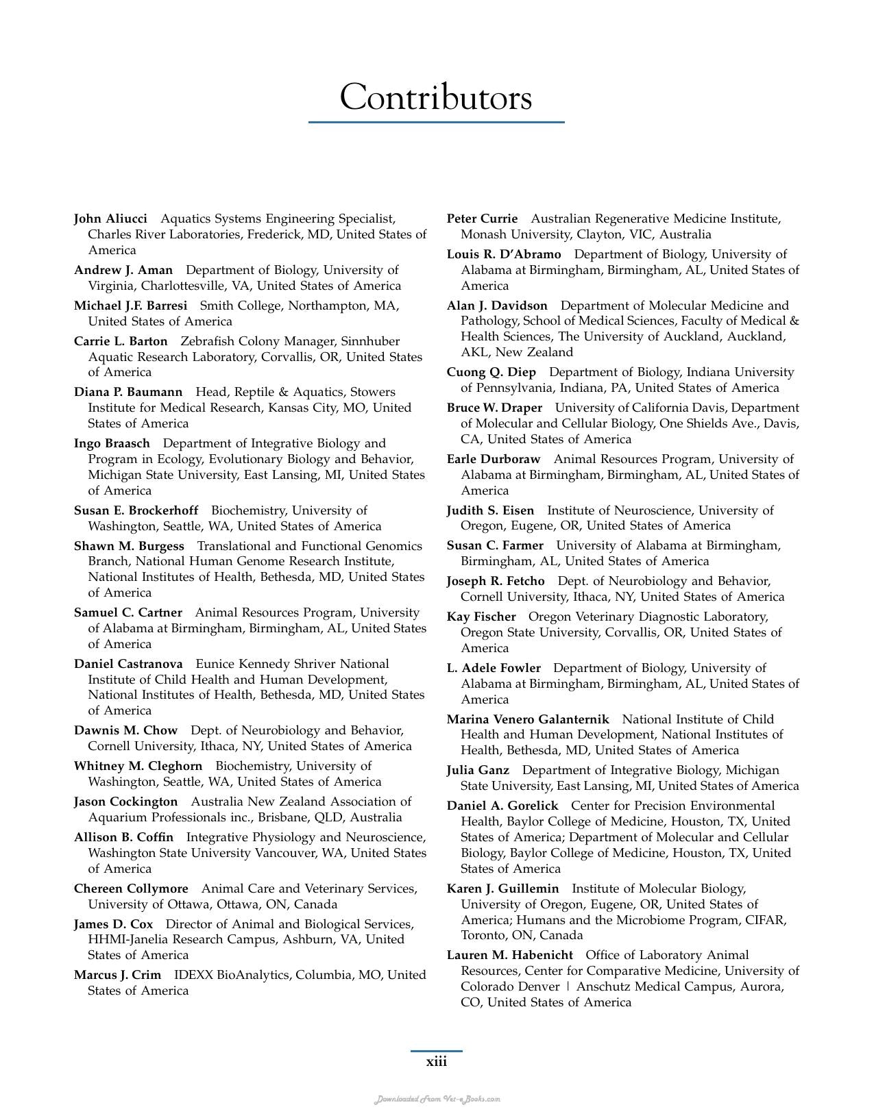 The Zebrafish In Biomedical Research Biology Husbandry Diseases And Research Applications