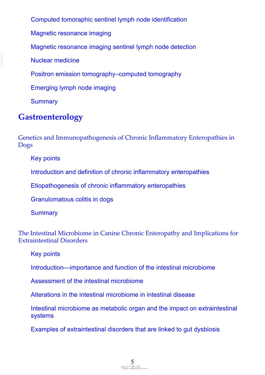 Preview page of Advances in Small Animal Care 2020