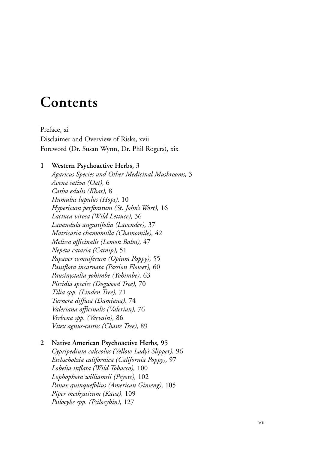 Psychoactive Herbs In Veterinary Behavior Medicine