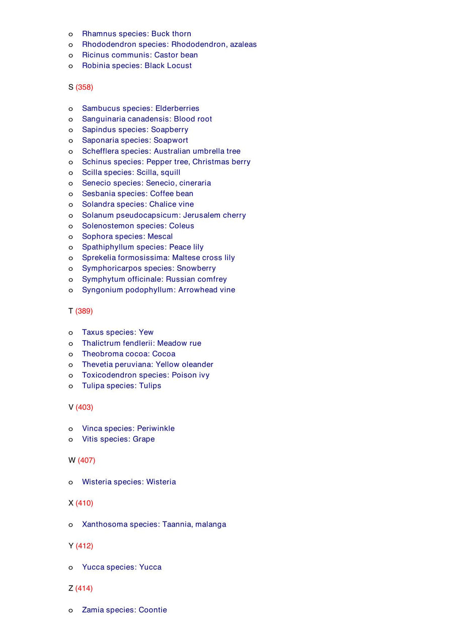Preview page of A Guide to Poisonous House and Garden Plants
