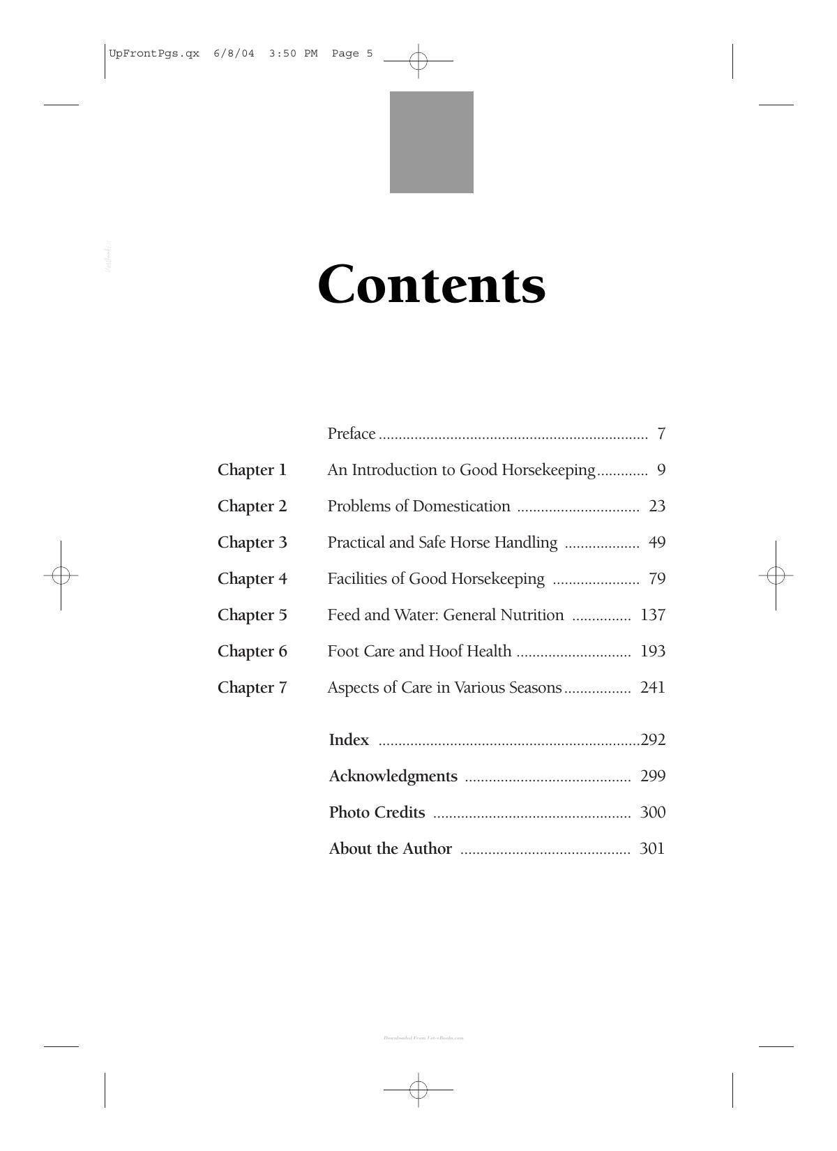 Care And Management Of Horses A Practical Guide For The Horse Owner