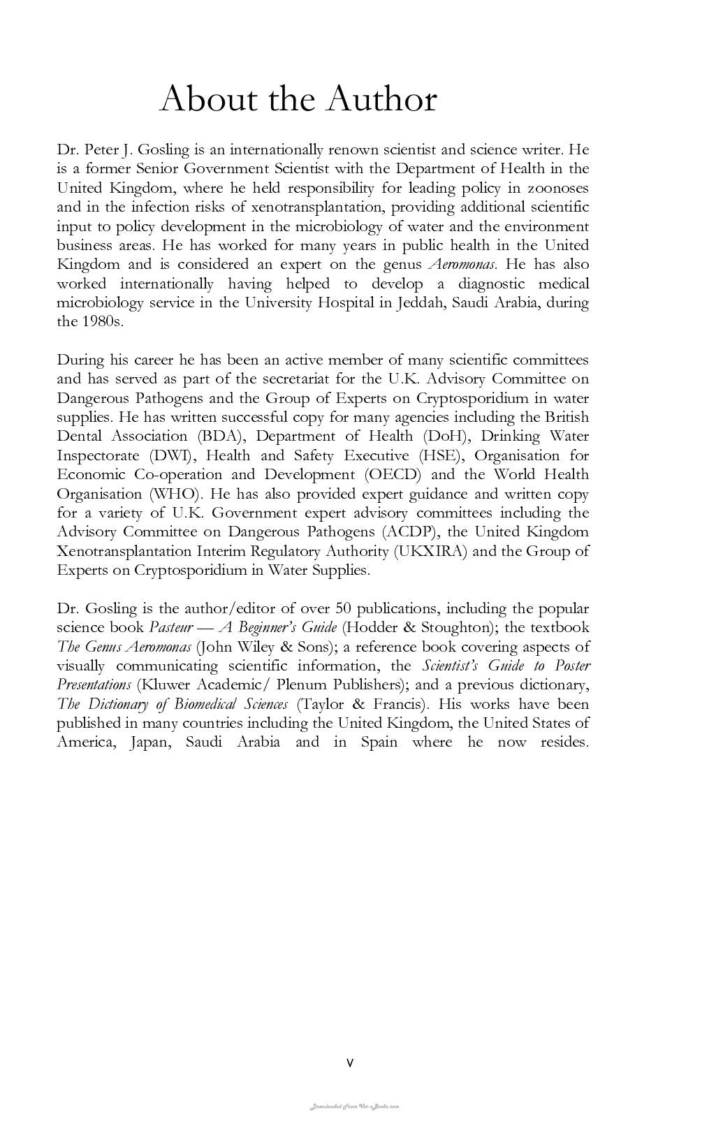 Dictionary Of Parasitology