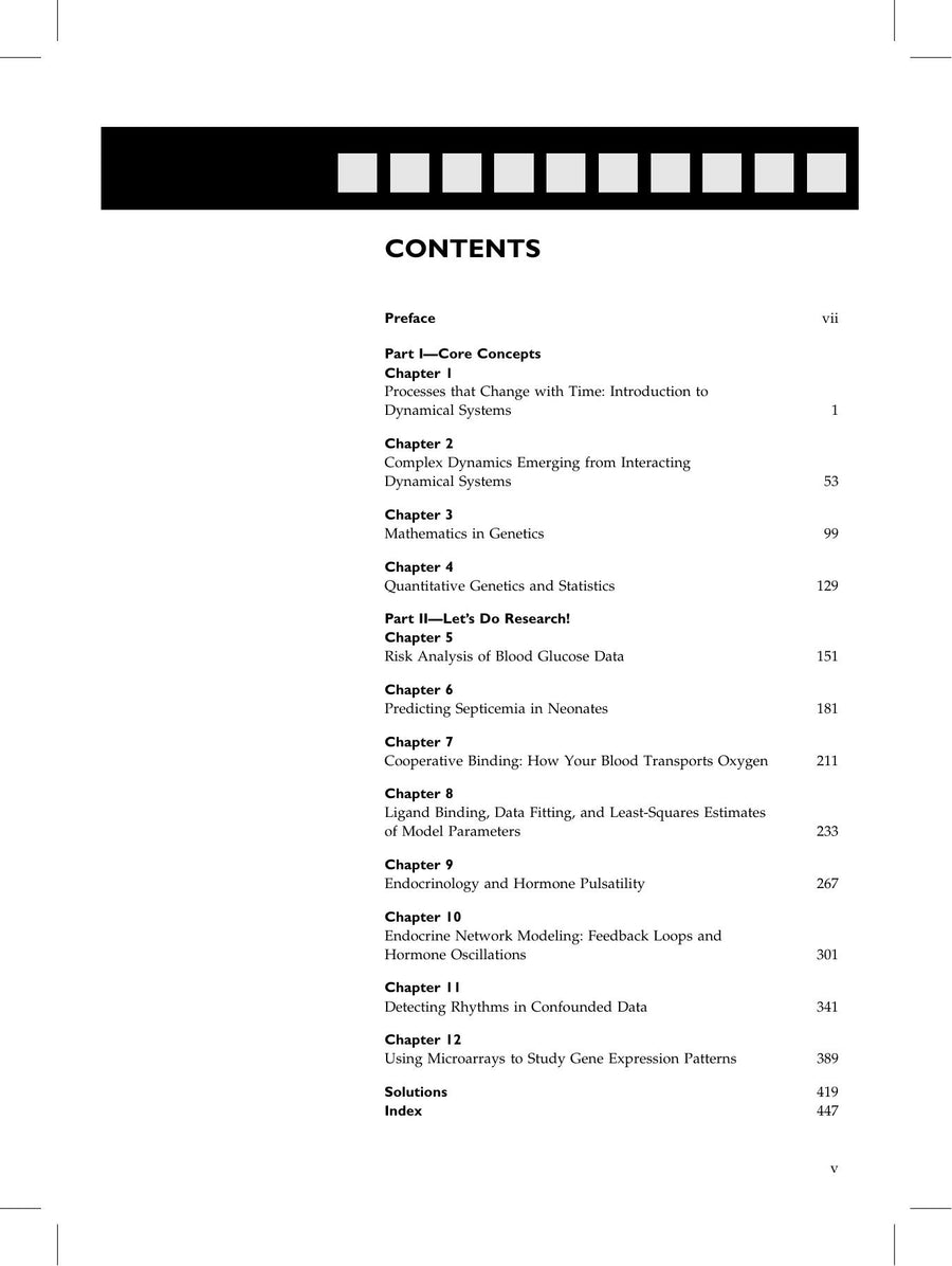 Preview page of An Invitation to Biomathematics