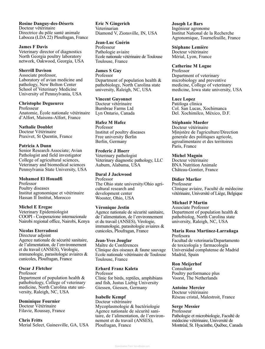 Preview page of Manual of Poultry Diseases