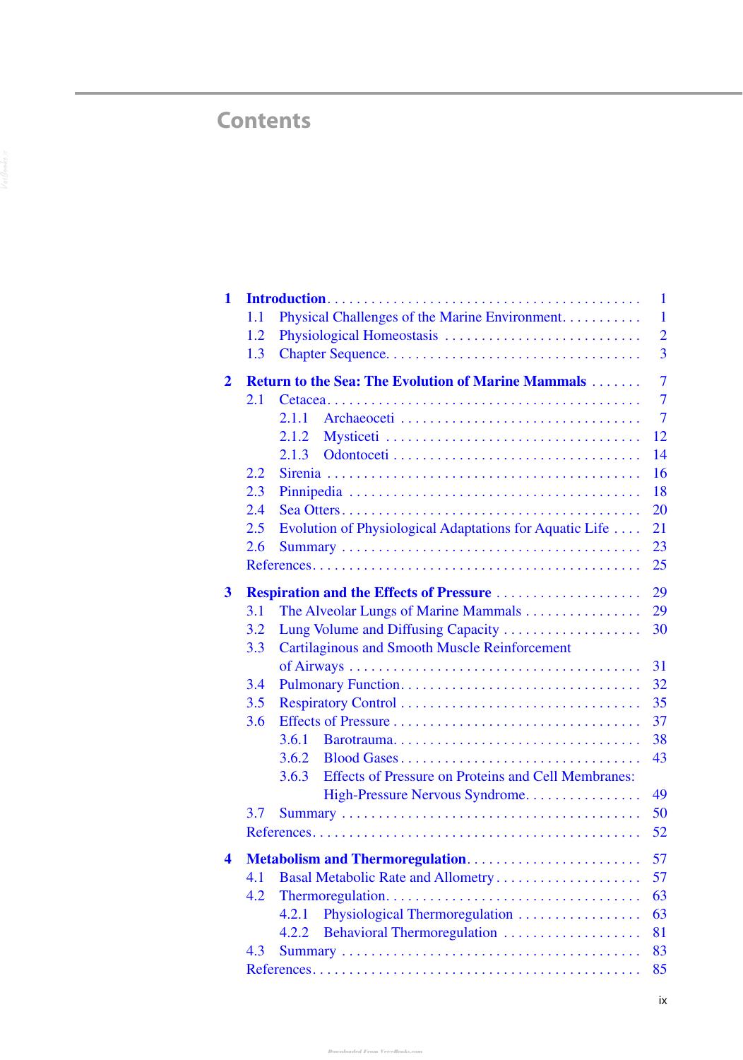 Marine Mammals Adaptations For An Aquatic Life
