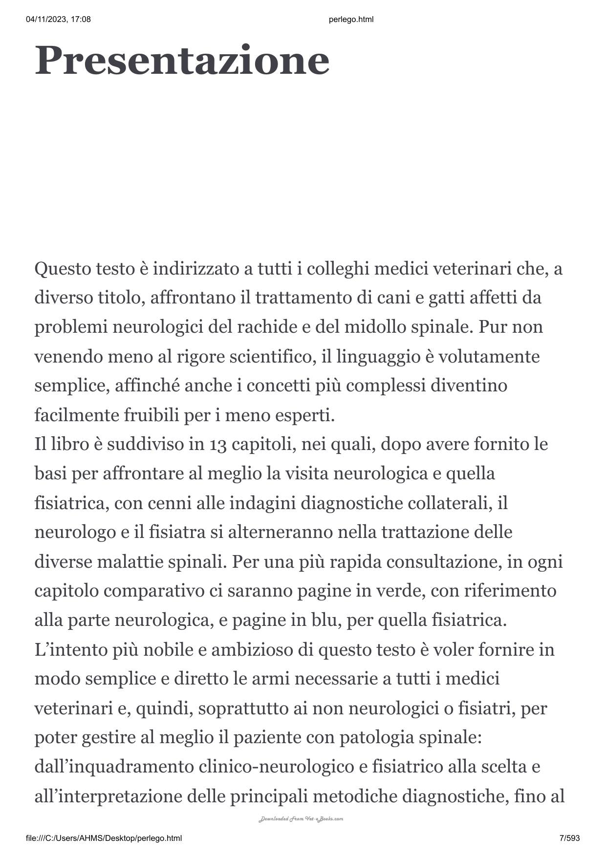 Patologie Spinali Del Cane E Del Gatto